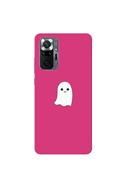 Other Xiaomi Redmi Note 10 Pro 4G Ghost Fuchsia Colored Silicone TPU Θήκη
