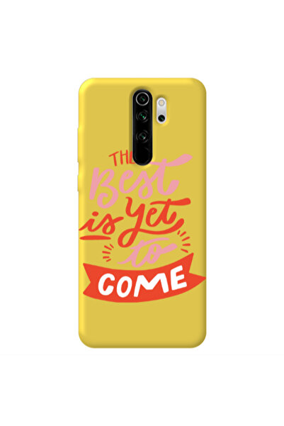 Other Xiaomi Redmi Note 8 Pro The Best Yellow Colored Silicone TPU Θήκη
