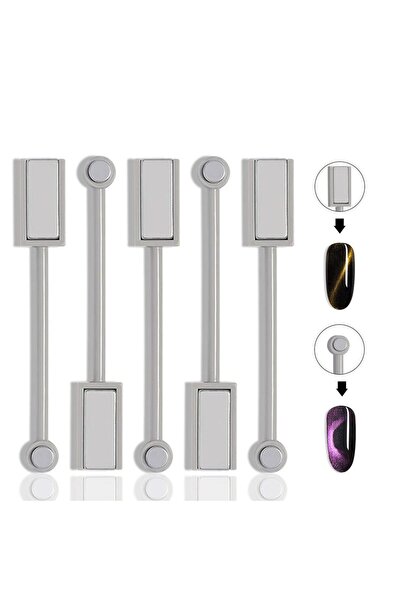 choice2 5Pcs 1Pcs/5Pcs Nail Cat Eyes Magnet Strong Effect Magetic for 3D cat ...