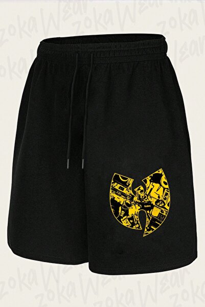 ZOKAWEAR شورت مطبوع بتصميم Wu Tang Clan v21 للجنسين