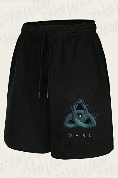 ZOKAWEAR Unisex Forest Dark Design Printed Shorts