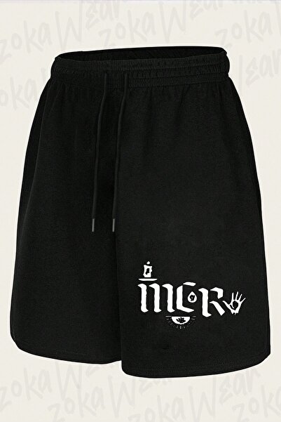 ZOKAWEAR Unisex Logo V2 My Chemical Romance Design Printed Shorts