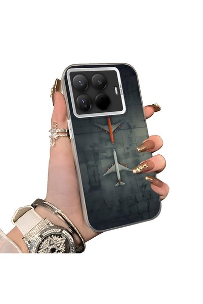 Hontinga 15t Pro Compatible Silicone Edge Hard Back Case Couple Phone Case Ai...