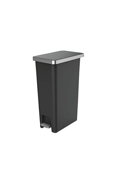EKO Hana Slim 10L Kitchen Bin, Pedal Rubbish Bin with Soft Close and Stay-Ope...