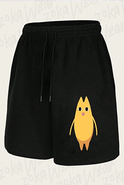 ZOKAWEAR Unisex Chiyo Chichi Azumanga Daioh Design Printed Shorts