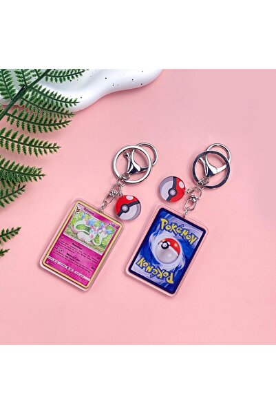 Choice34 6cm 42 1/43Pcs Pokémon Pikachu Bulbasaur Gold Saint Acrylic Keychain...