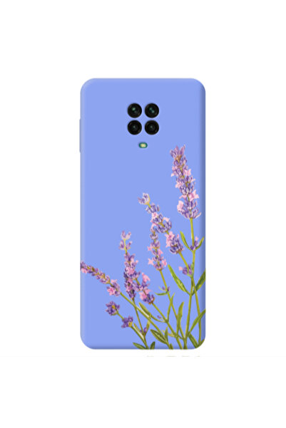 Other Xiaomi Redmi Note 9 Pro Flowers 8 Light Purple Colored Silicone TPU Θήκη
