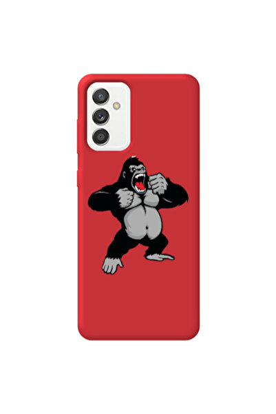 Other Samsung M13 Angry Gorilla2 Red Colored Silicone TPU Θήκη
