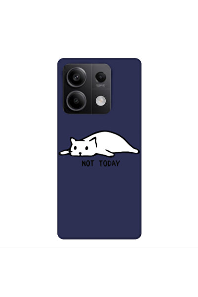 Other Xiaomi Redmi Note 13 5G Not Today Dark blue Colored Silicone TPU Θήκη