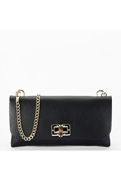 SOFILINE Black envelope-style bag made of leather 2066 132