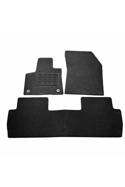 RapidAuto Covorase mocheta Peugeot 5008 2 2016-> prezent, Negre, set de 3 ...