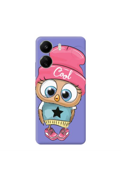 Other Xiaomi Redmi 13C Cool Star Purple Colored Silicone TPU Θήκη