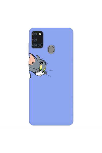 Other Samsung A21S Tom 1 Light Purple Colored Silicone TPU Θήκη