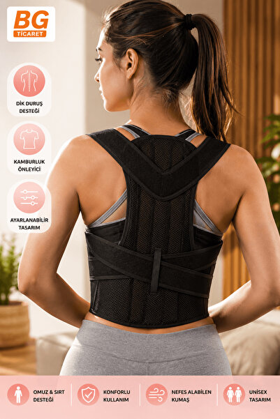 bgvibe Double Underwire Upright Posture Corset Posture Corrector Hunchback Pr...