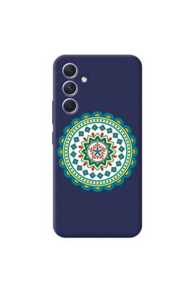 Other Samsung A26 Mandala D11 Dark blue Colored Silicone TPU Θήκη