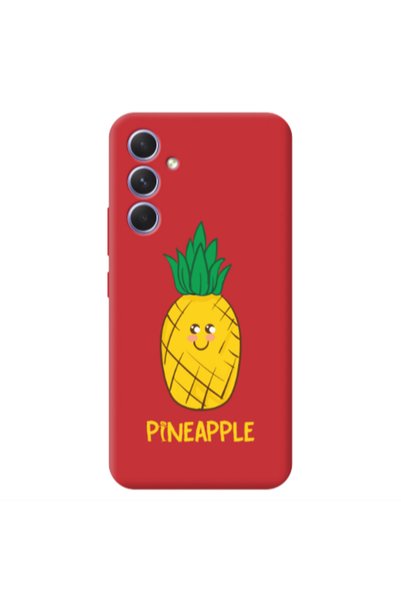 Other Samsung A26 Pineapple Red Colored Silicone TPU Θήκη
