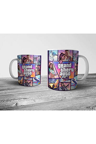 Pixxa Gta 6 - Grand Theft Auto 6 - Gta Vi Mug Cup Model 12