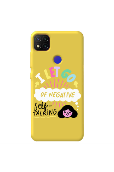 Other Xiaomi Redmi 9c Let go Self talking Yellow Colored Silicone TPU Θήκη