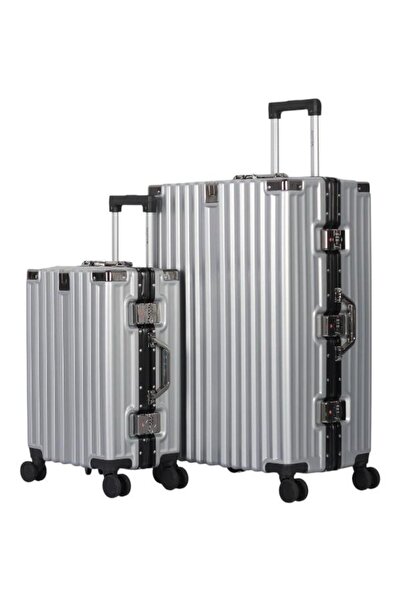 AVIATOR Aviator Luxury Brand Luggage Sets 2 Pieces(28"+20") Pc Trolley Bags A...