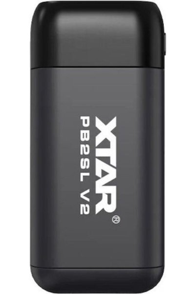 XTAR Φορτιστής μπαταριών USB για 2 μπαταρίες Li-ion μεγέθους 18650/21700