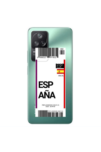 Other Xiaomi Poco F4 Espana Arrival Transparent Silicone TPU Θήκη