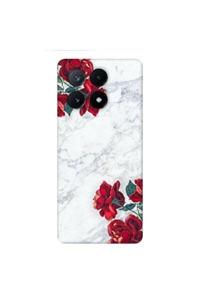 Other Xiaomi Poco X6Pro 5G Marble and roses Transparent Silicone TPU Θήκη