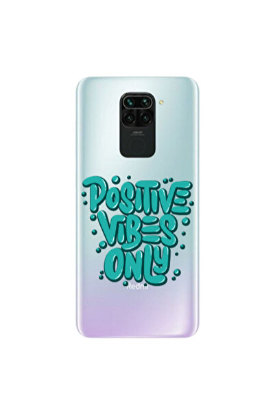 Other Xiaomi Redmi Note 9 Positive Vibes Only Transparent Silicone TPU Θήκη
