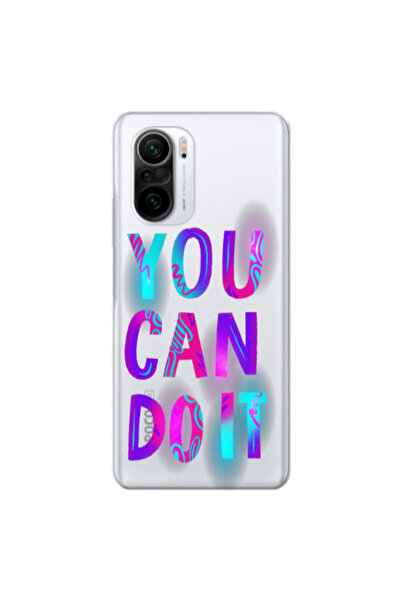 Other Xiaomi Poco F3 You Can Doit Transparent Silicone TPU Θήκη