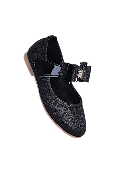 Ayakcenter Herbebe 121 Black Girls' Daily Ballet Flats