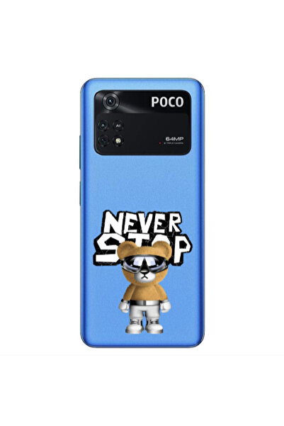Other Xiaomi Poco M4 Pro 4G Never stop Transparent Silicone TPU Θήκη