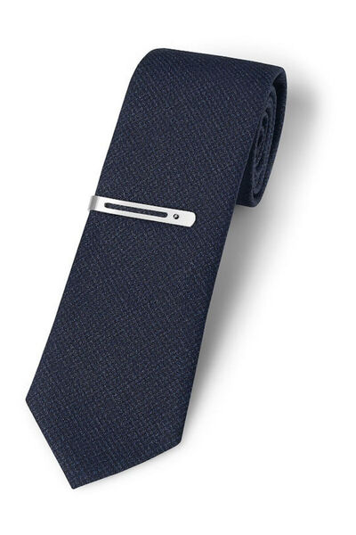 Swarovski Tie Clip Silver