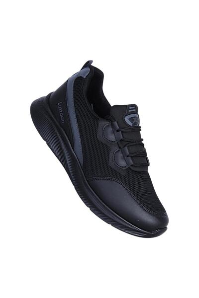 LUTTOON Prt-4172 Black Anorak Men's Sneaker Shoes