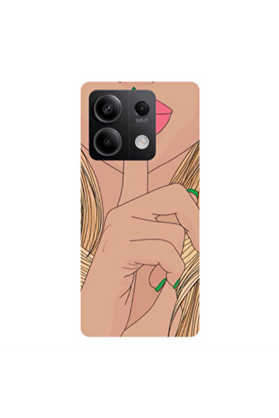 Other Xiaomi Redmi Note 13 5G Shut up Transparent Silicone TPU Θήκη