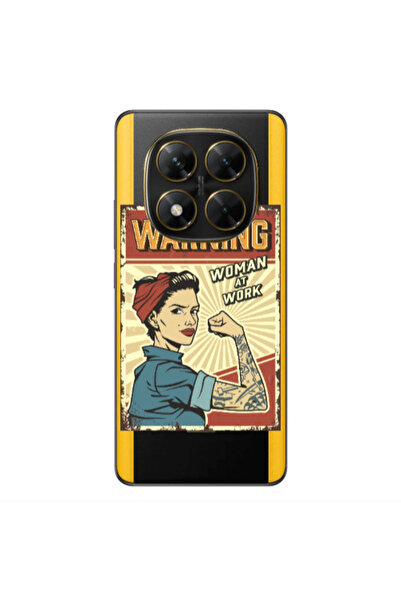 Other Xiaomi Poco X7 Woman at work Transparent Silicone TPU Θήκη