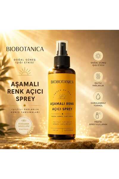 Biobotanica TOUCH OF SUN Aşamalı Renk Açıcı Sprey 150 ML