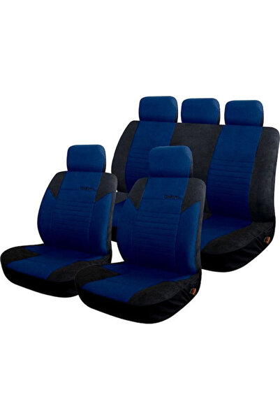 Autoline Car Cover Set 9pcs Polyester Calibre Blue 9990000005673