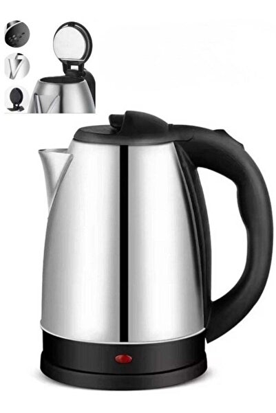 Generic Stainless Steel Electric Kettle (Stainless Steel) 2 Liters (1500W)