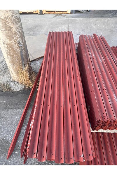 Genel Markalar 8 adet - 200 CM 40x40 3mm köşebent bahçe çit direği boyalı bah...