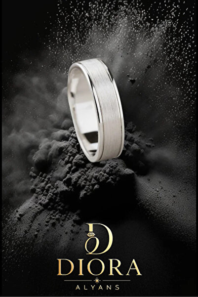 DİORA ALYANS İÇİ DOLU 925 AYAR GÜMÜŞ ALYANS ÜRÜN KARARMAMASI İÇİN GÜMÜŞ ÜZERİ...