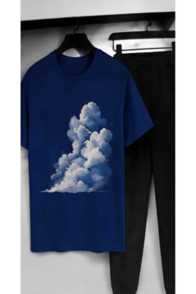 ship master Summer Collection New Arrival T-Shirt & Shorts Set Printed Patter...