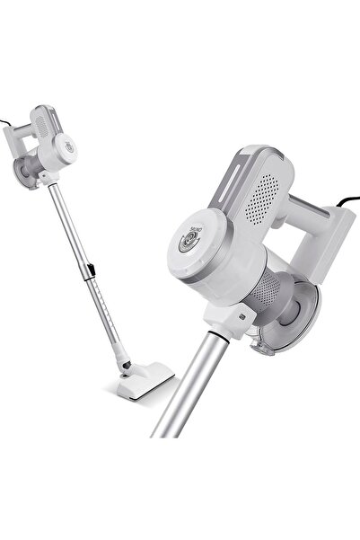 Bruno ηλεκτρική σκούπα 2 σε 1 BRN-0133, 600W, λευκή-ασημί