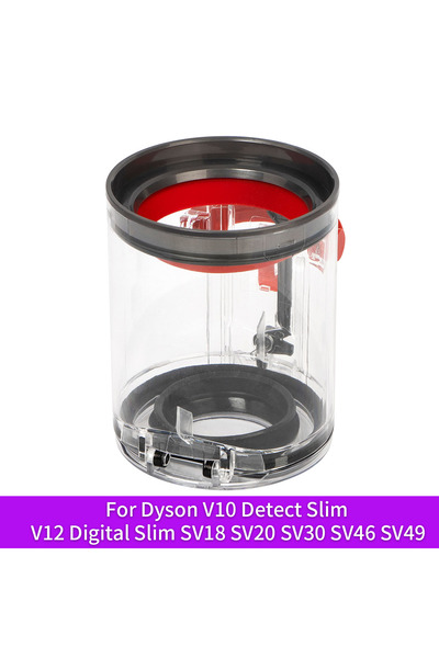Choice Light Grey Dust Bin For Dyson V12 Detect Slim, V10 Digital Slim, SV18 ...