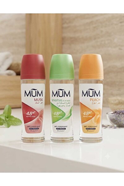 MUM عرض مزيل عرق 3 قطع - Deodorant Value Pack - عبوة اقتصادية