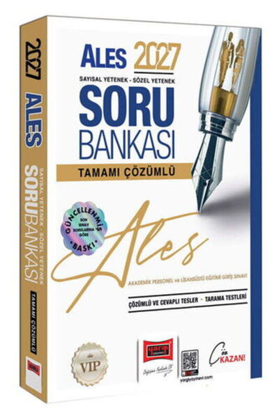 Yargı Yayınları Yargı 2027 ALES VİP Sayısal-Sözel Yetenek Tamamı Çözümlü Soru...