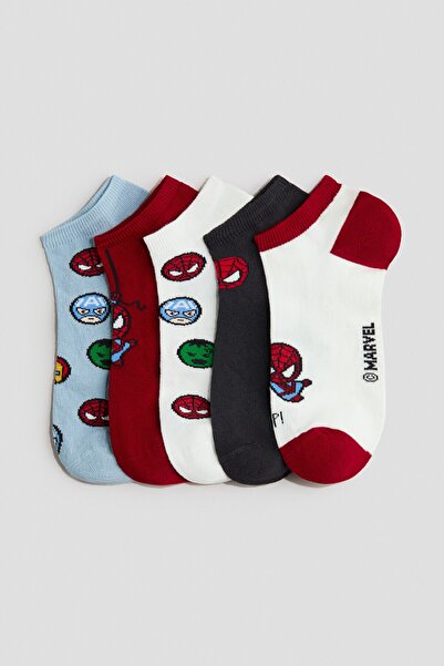 H&M 5'li Patik Çorap
