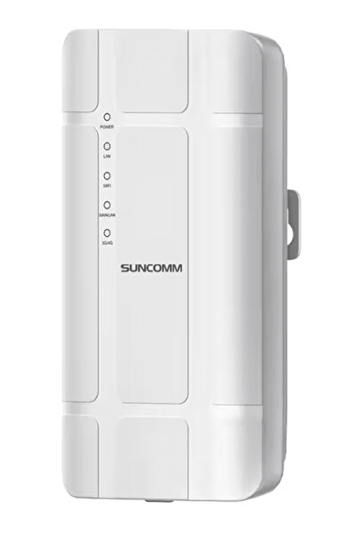 SUNCOMM Εξωτερικό 4G LTE CPE QC300K, 300Mbps Wi-Fi, 100Mbps LAN, IP65