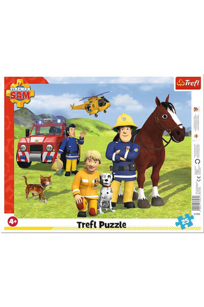 Trefl Puzzle pentru copii cu ramă, 4+ ani, 25 piese