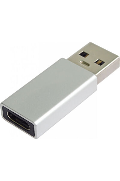 PremiumCord Adaptor USB-C la USB-A 2.0 Argintiu