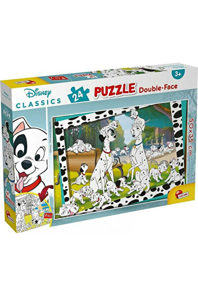 Lisciani Giochi Puzzle pentru copii 101 Dalmațieni pentru 3+ ani 24 piese
