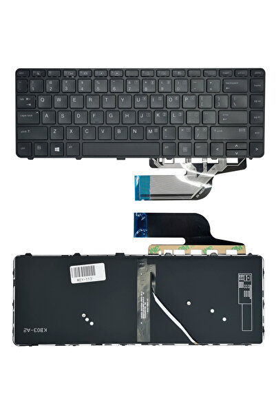 unbranded Πληκτρολόγιο για HP ProBook 640 G3/G2 KEY-113 με backlight, μαύρο